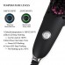 Hair Straightener Brush, GloEra Adjustable Temperature Fast Heating Mini Portable Lightweight Straightening Hair Brush with 2pcs Heat Resistant Gloves Suitable for Various Hairstyles & People 